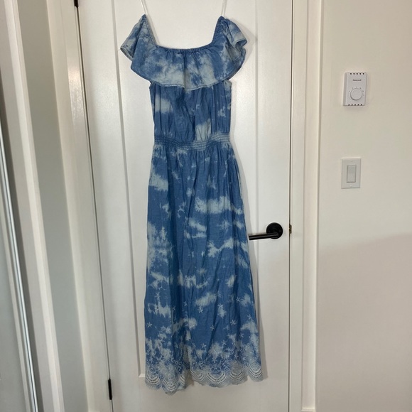 Off the shoulder tie dye dress - Picture 1 of 6